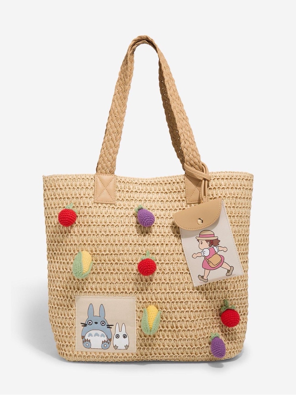 New Studio Ghibli® My Neighbor Totoro Knit Veggie Tote